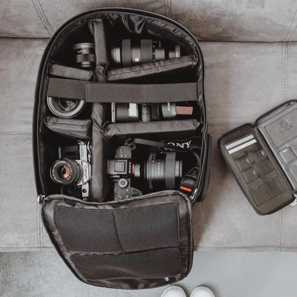 Navy Blue Tog London Camera Gear Backpack Perfect, Photo Bag, Photographer